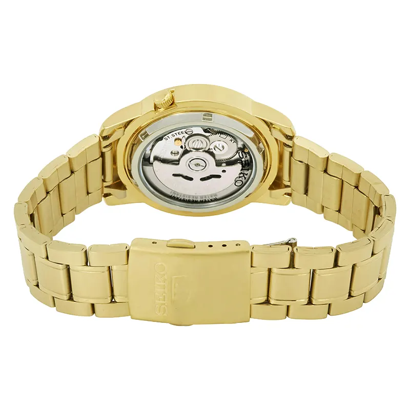 Seiko 5 Automatic Yellow Gold-tone Men's Watch | SNKK20K1